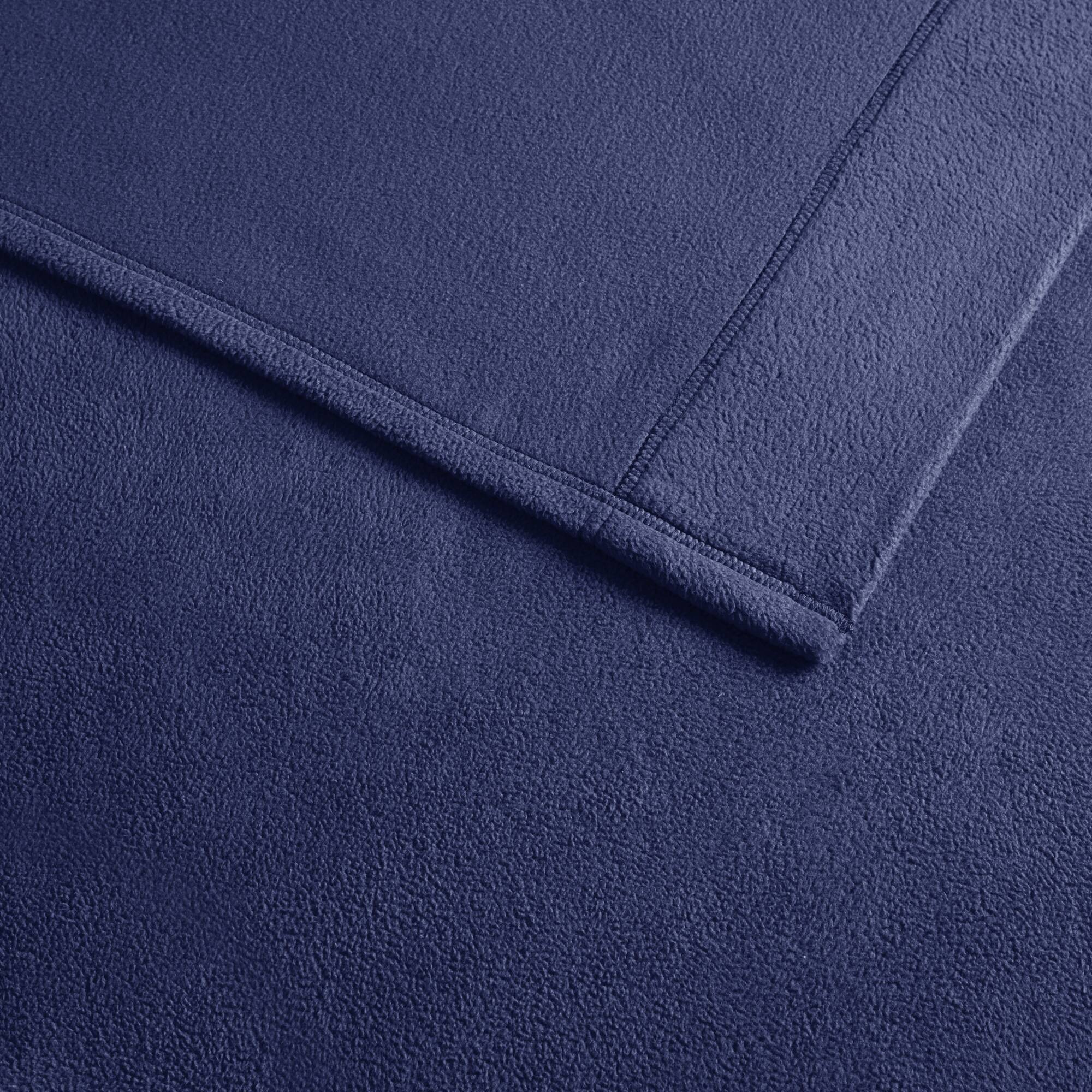 Micro Fleece - Queen Sheet Set - Navy