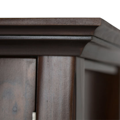 Acadian - Low Storage Cabinet - Brunette Brown