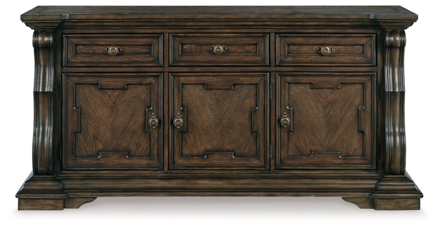 Maylee - Dining Room Buffet - Dark Brown