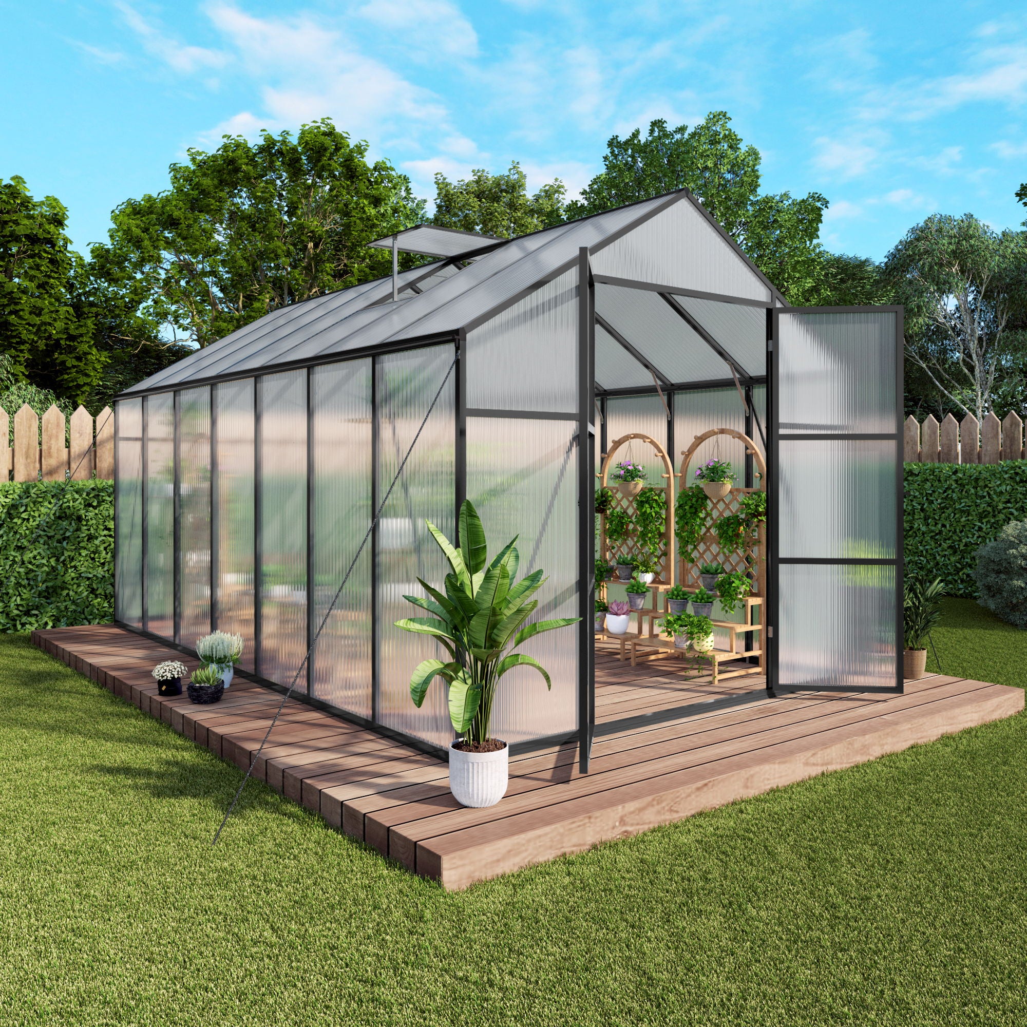 Gain Height Windproof house All Season Outdoor Garden Shelter