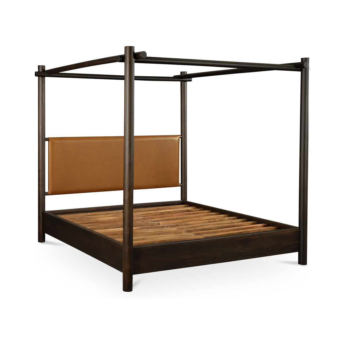 Devin - Queen Bed - Brown