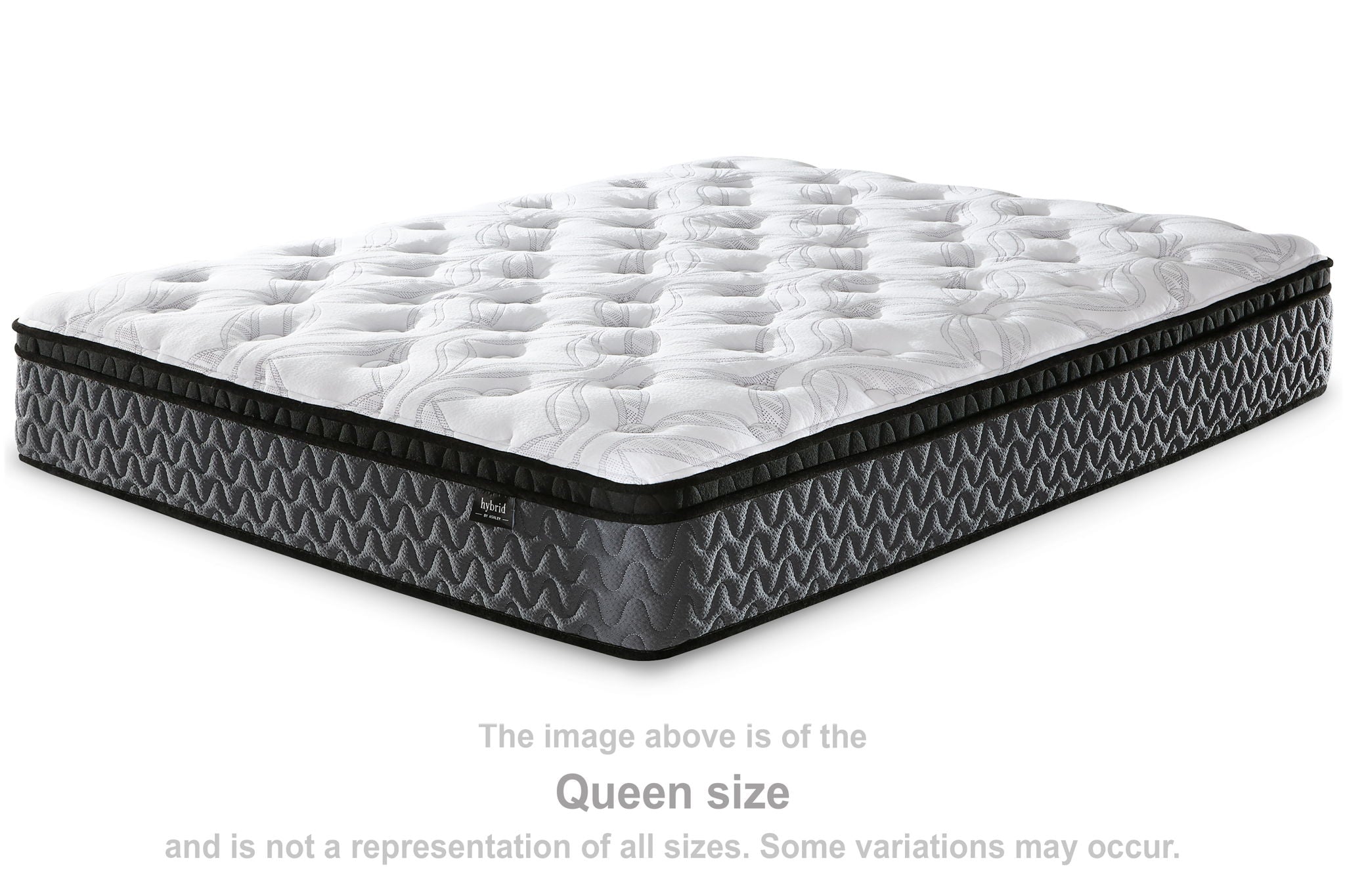 12 Inch Pocketed Hybrid - Queen Mattress - White