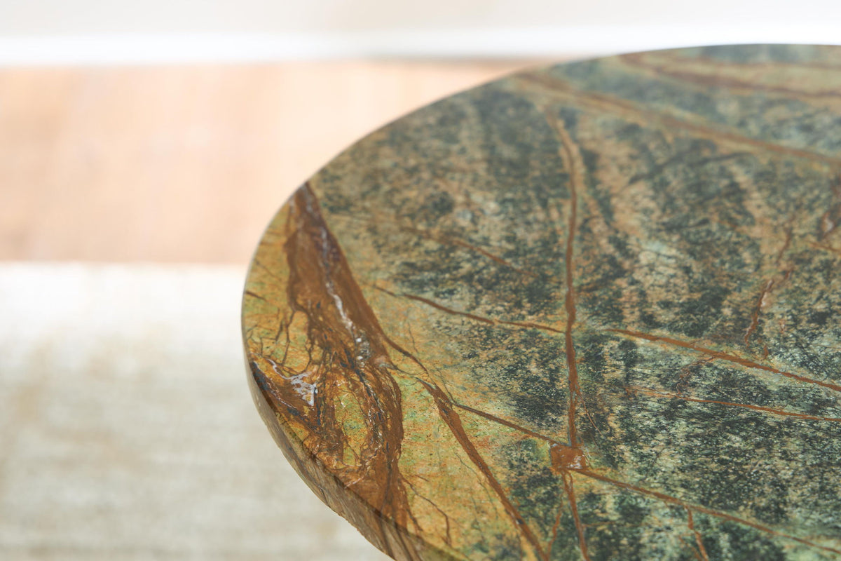 Caplow - Accent Table - Brown / Green
