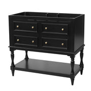 Modern Bathroom Vanity Cabinet With 4 Drawers