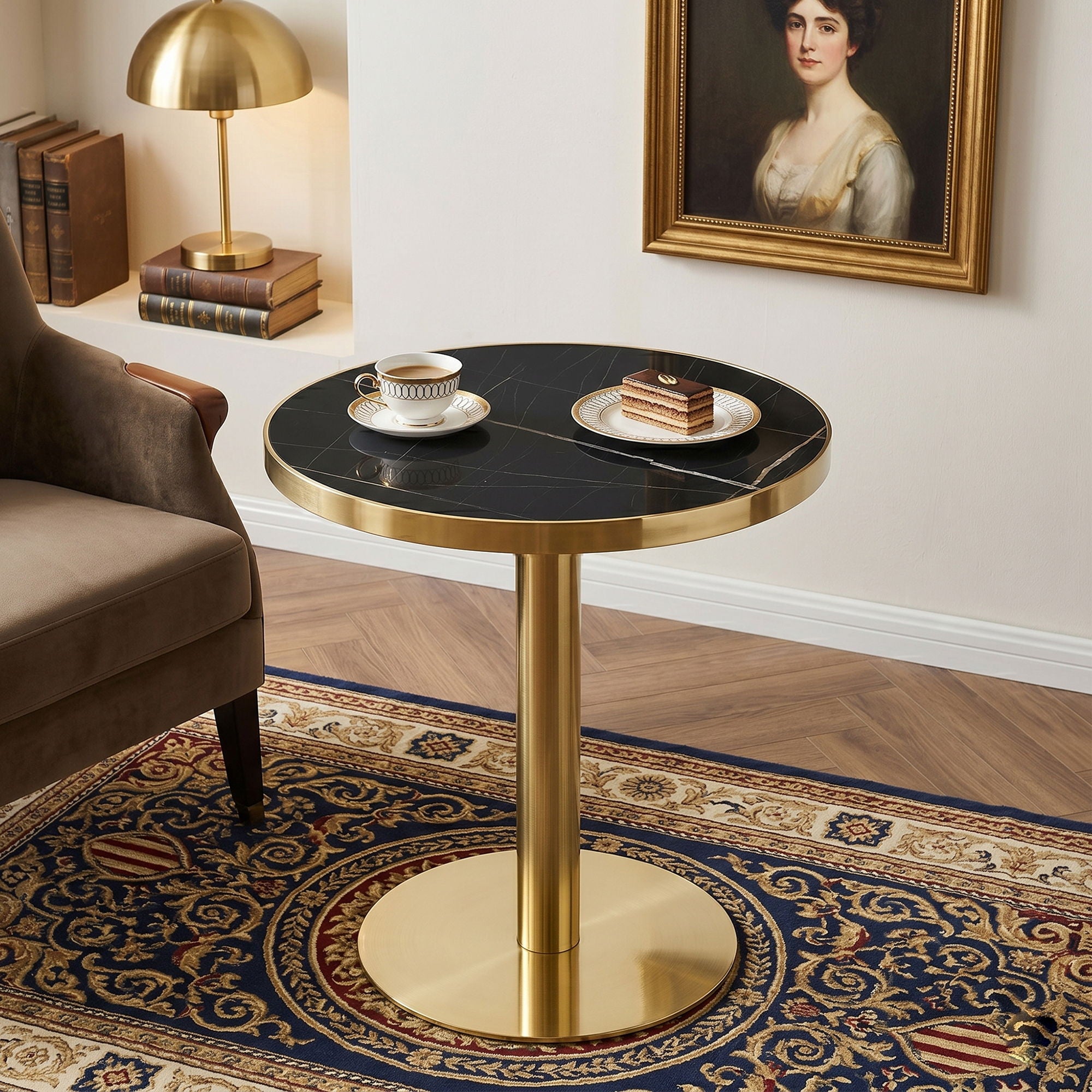 Modern Round Bistro Table