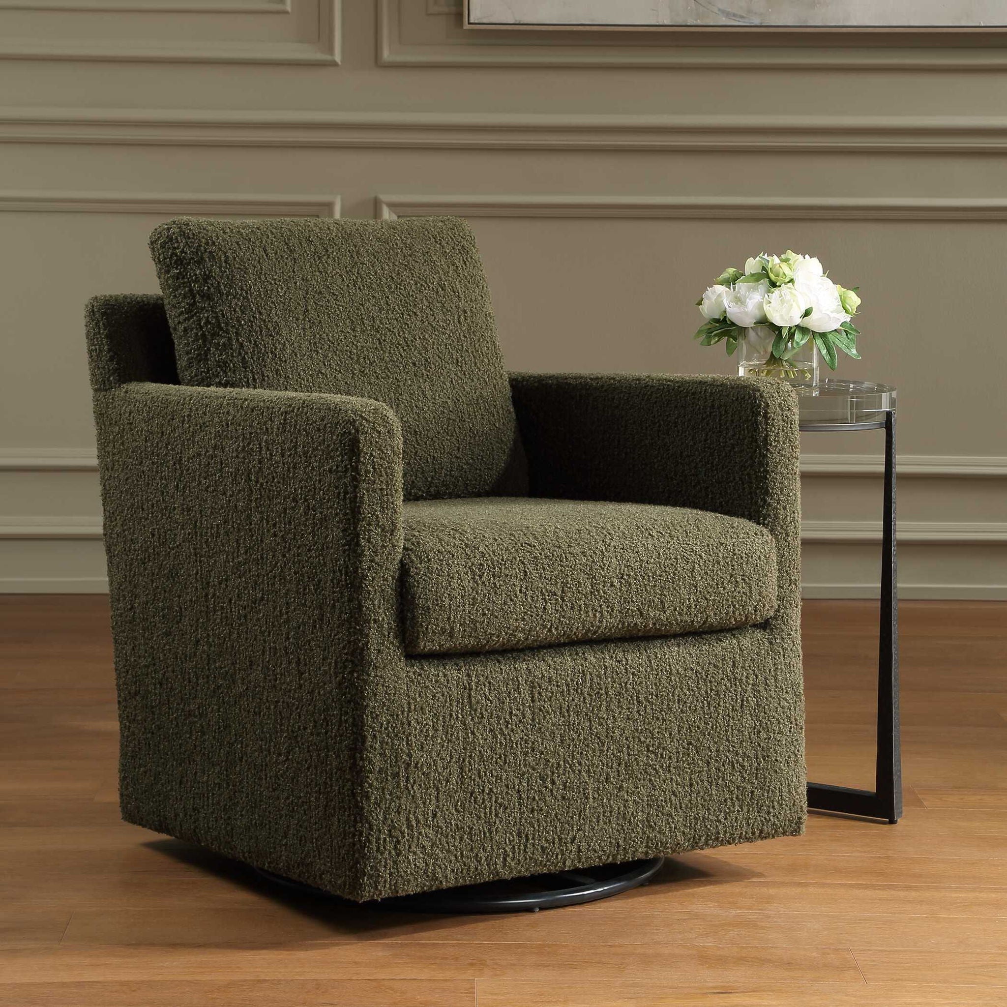 Tisdell - Swivel/Glider - Kale