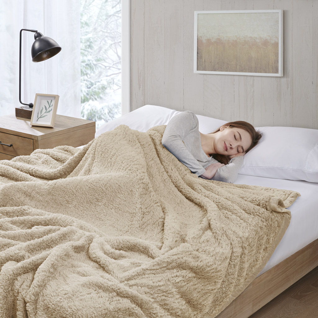 Burlington Berber Blanket - Tan