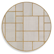 Geometric - Round Mirror