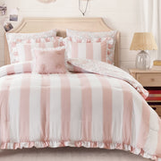 Lara - Queen Comforter Set - Pink