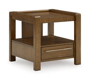 Marxmore - Square End Table - Brown