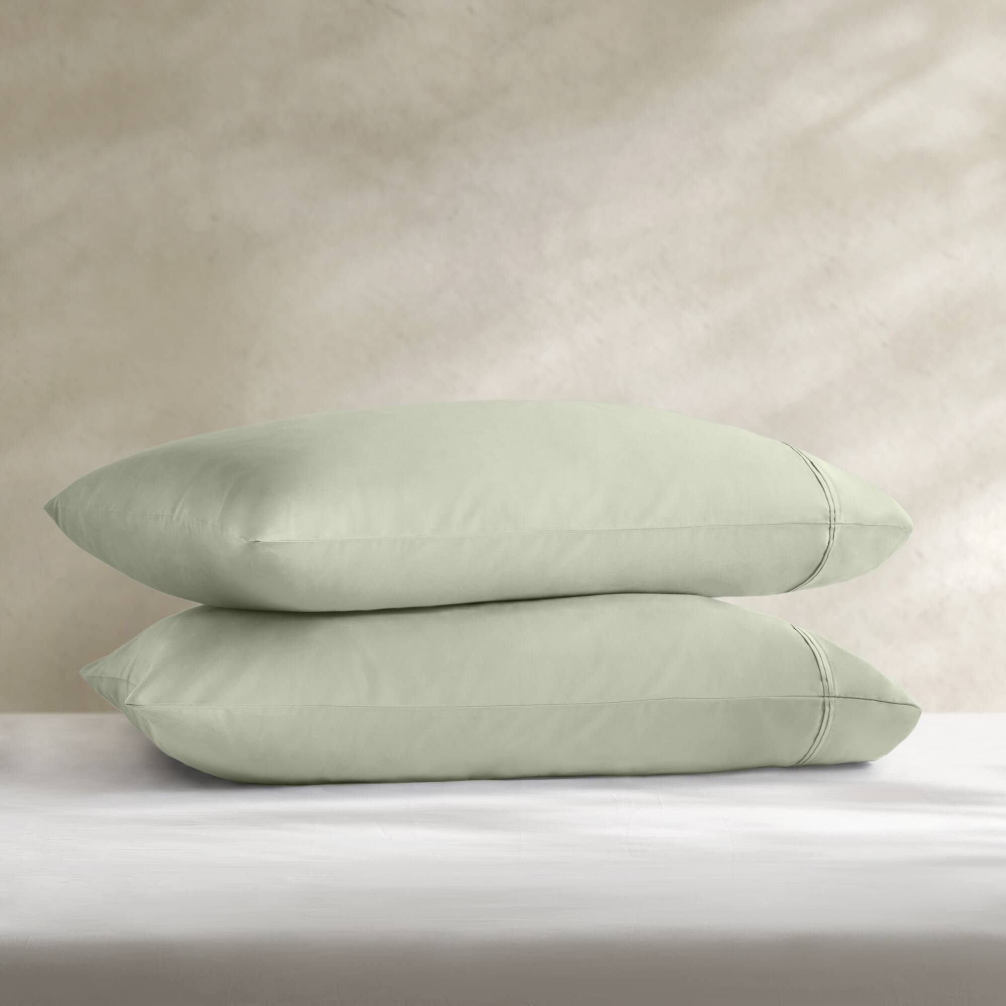 Standard Sateen Pillowcase Set - Sage