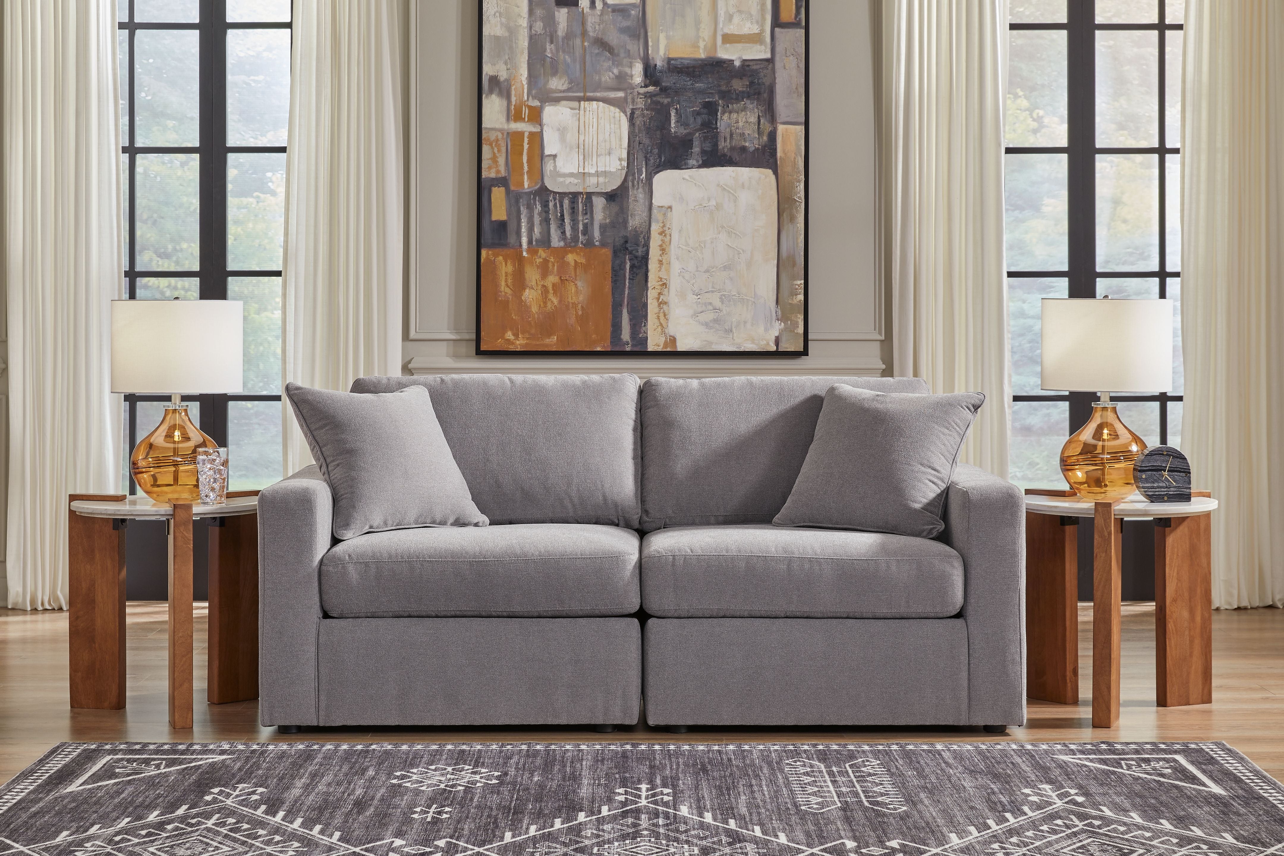 Modmax - Sectional - Granite