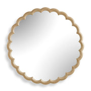 Cerrito - Round Mirror - Burnished Ivory