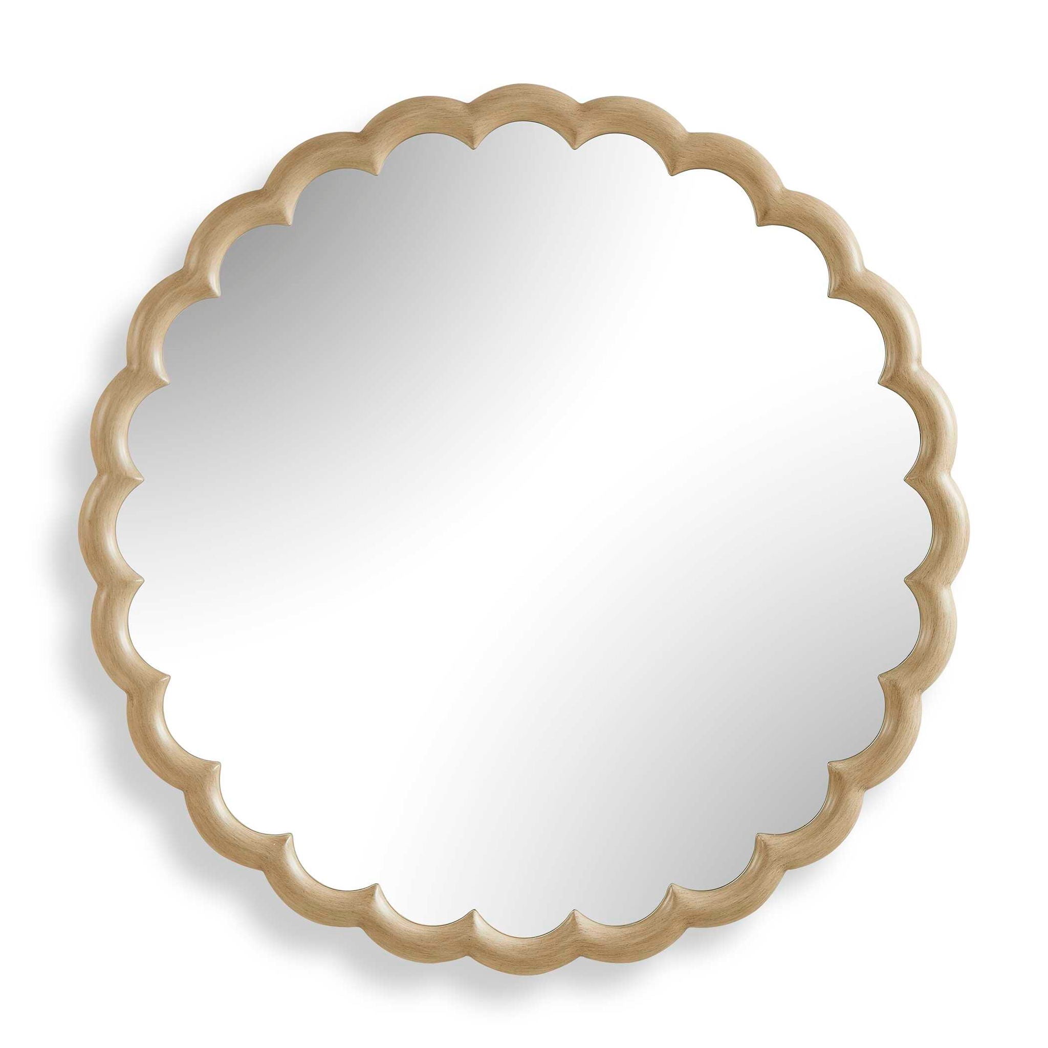Cerrito - Round Mirror - Burnished Ivory