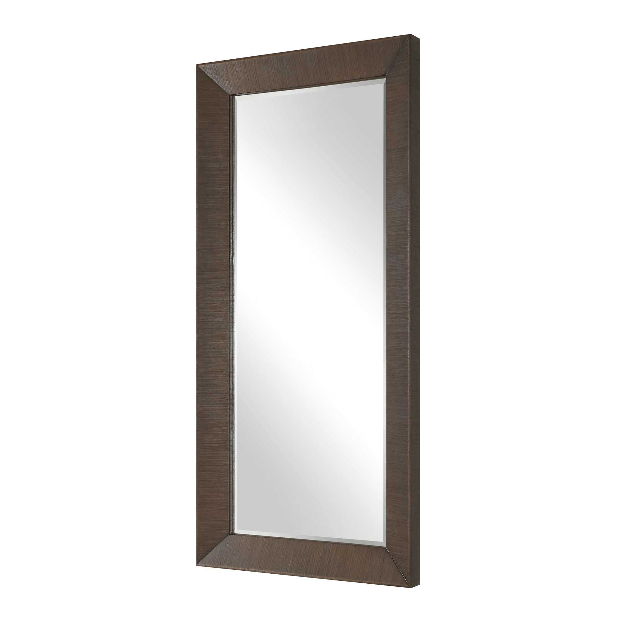 Pearce - Tall Walnut Mirror - Woodtone