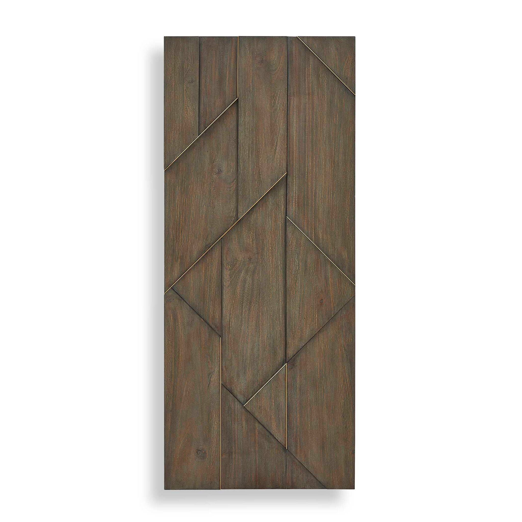 Hanoi - Geometric Wood Wall Panel - Woodtone