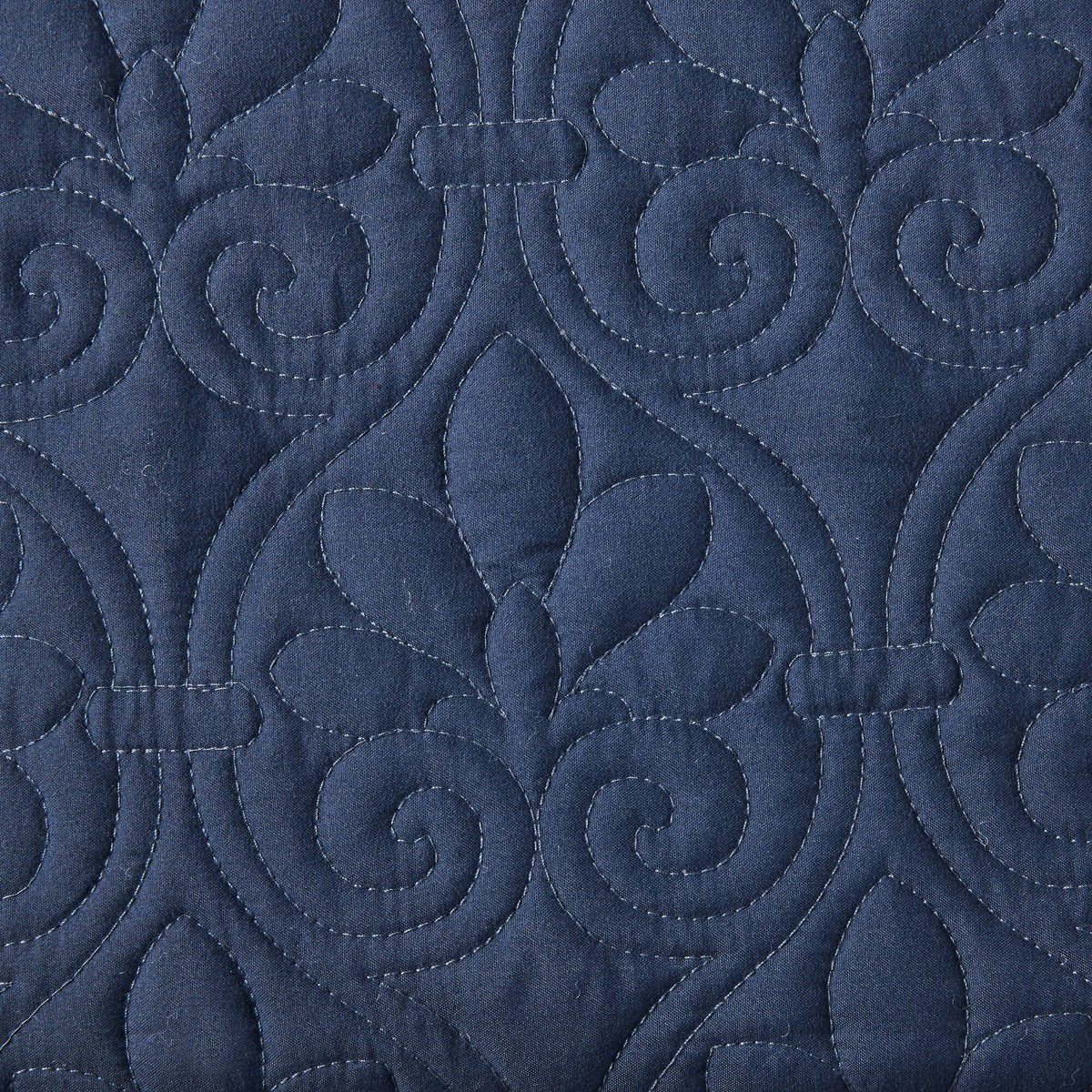 Quebec - Queen Fitted Bedspread (Set of 3) - Navy