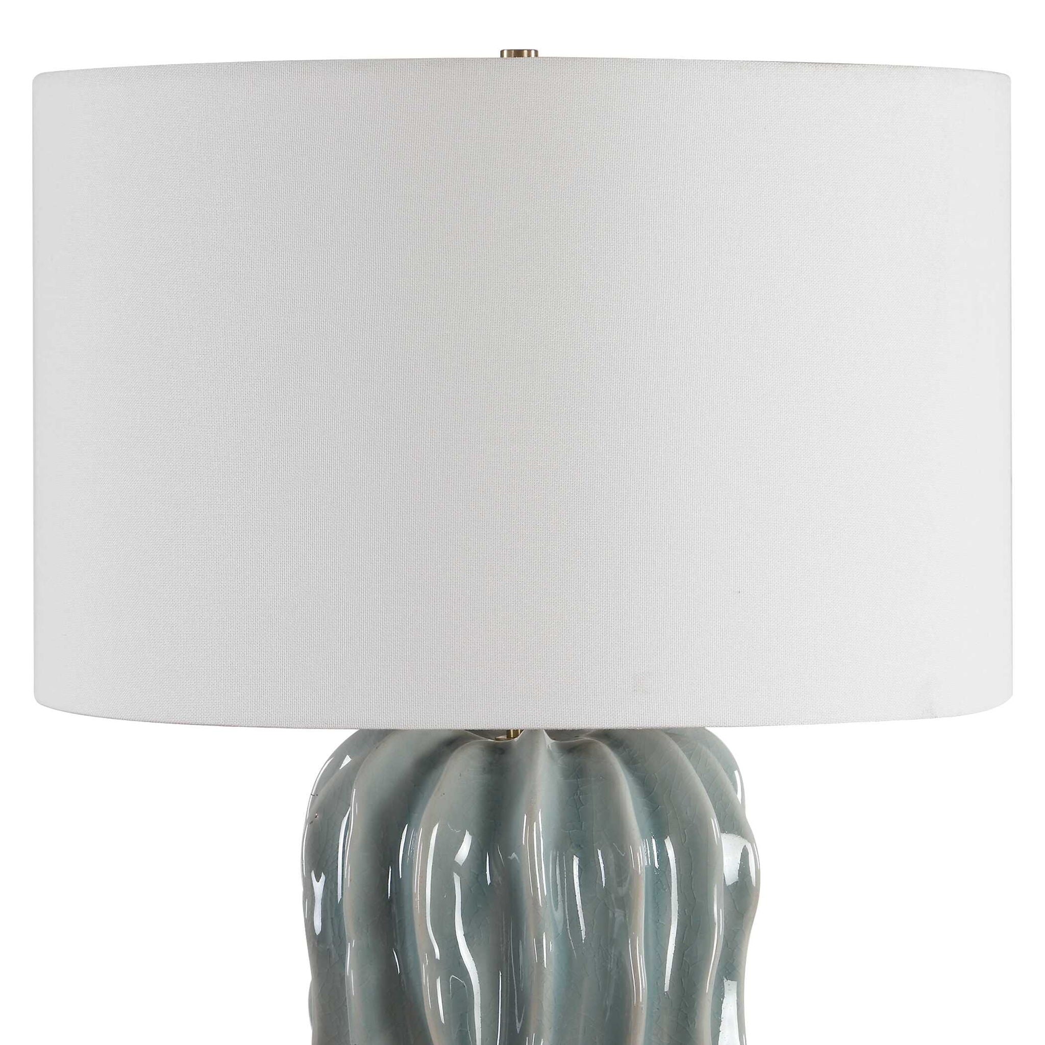 Niese - Glaze Table Lamp - Light Blue