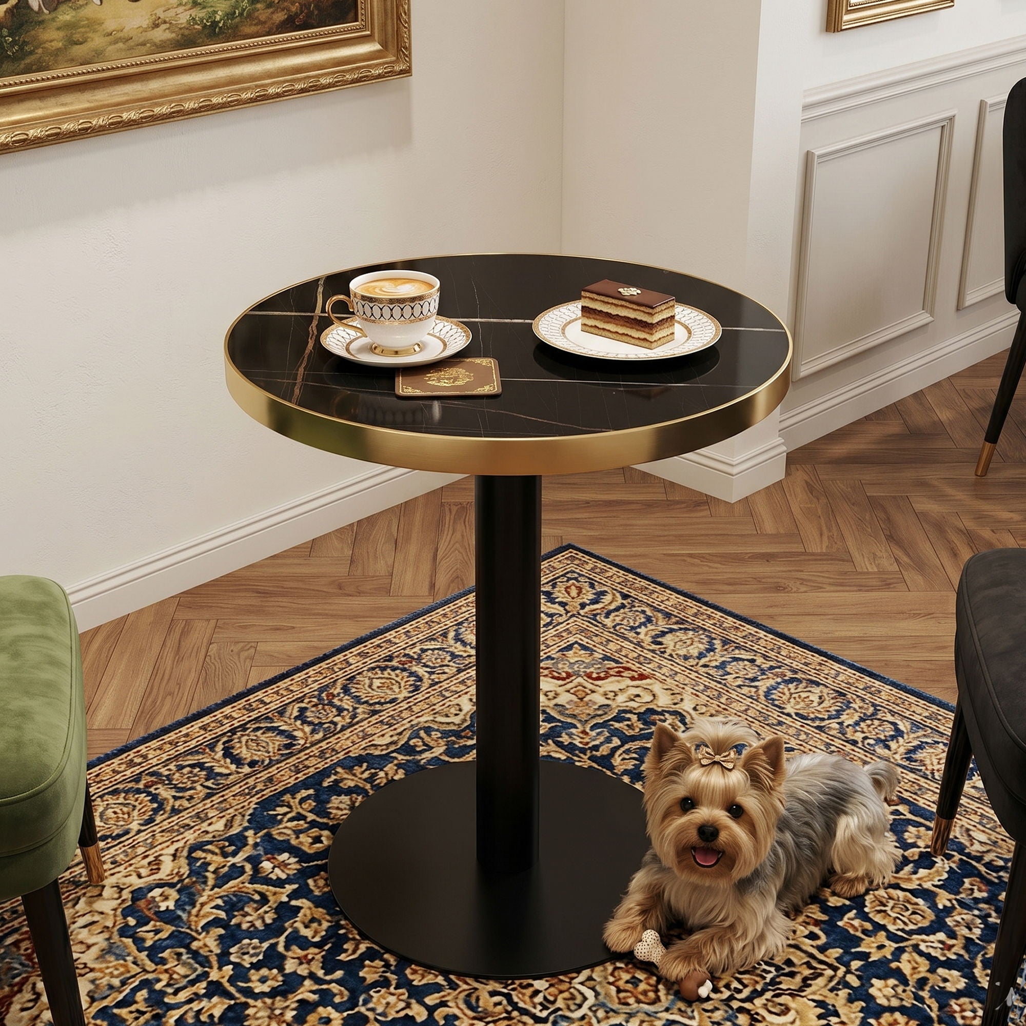 Elegant Round Bistro Table