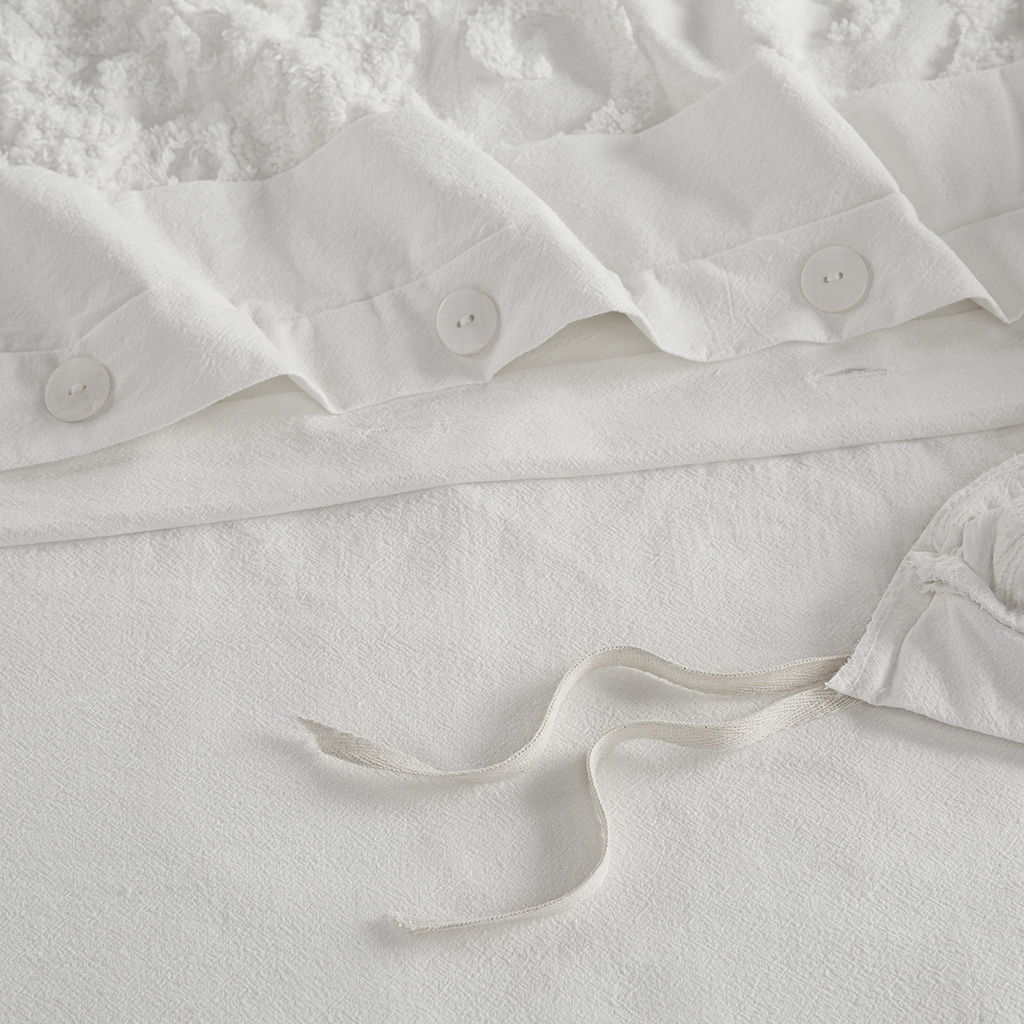 Suzanna - King Duvet Mini Set - Ivory