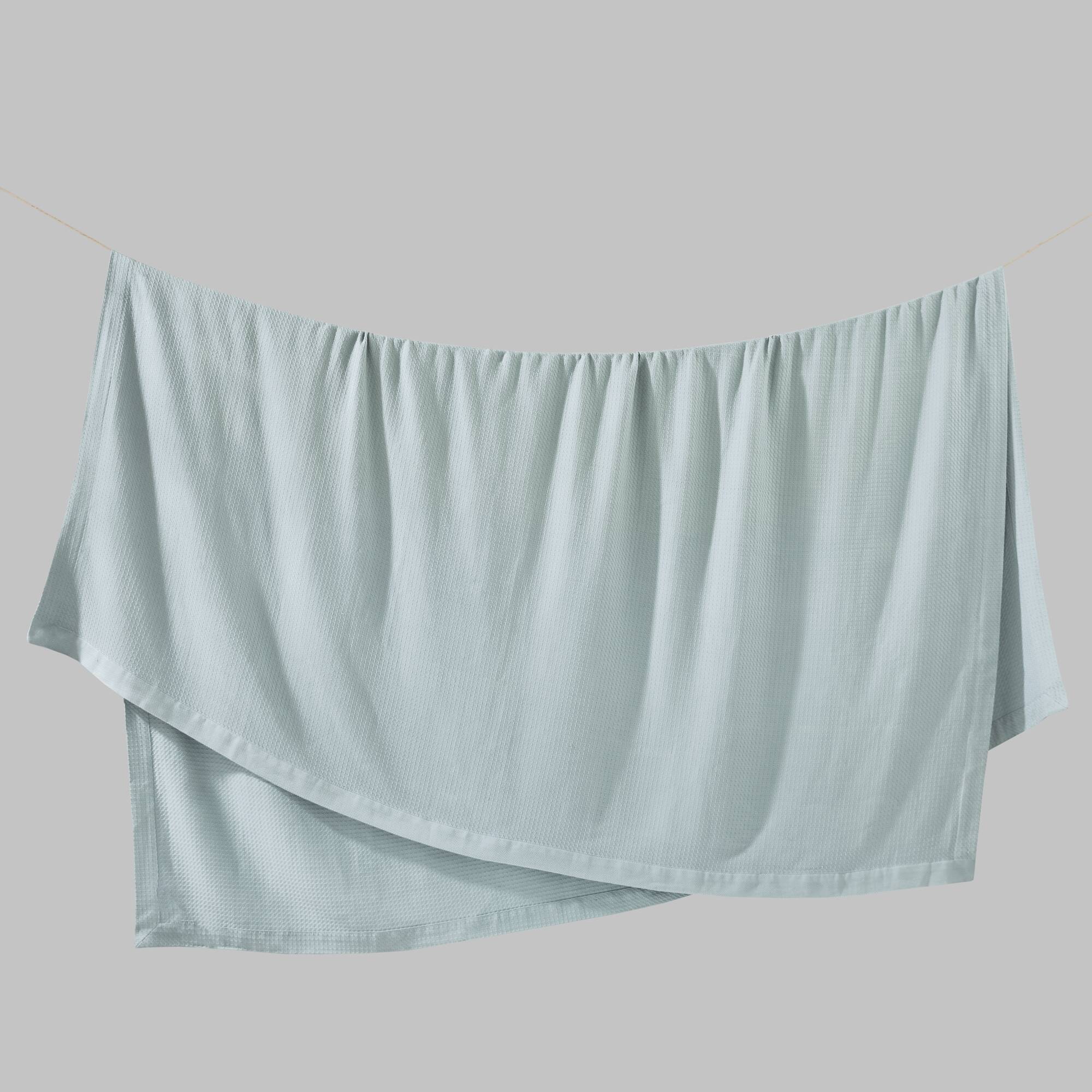 Egyptian Cotton - Full Blanket - Light Blue