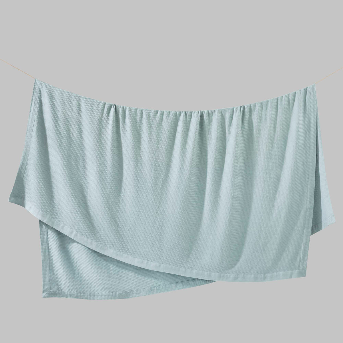 Egyptian Cotton - King Blanket - Light Blue