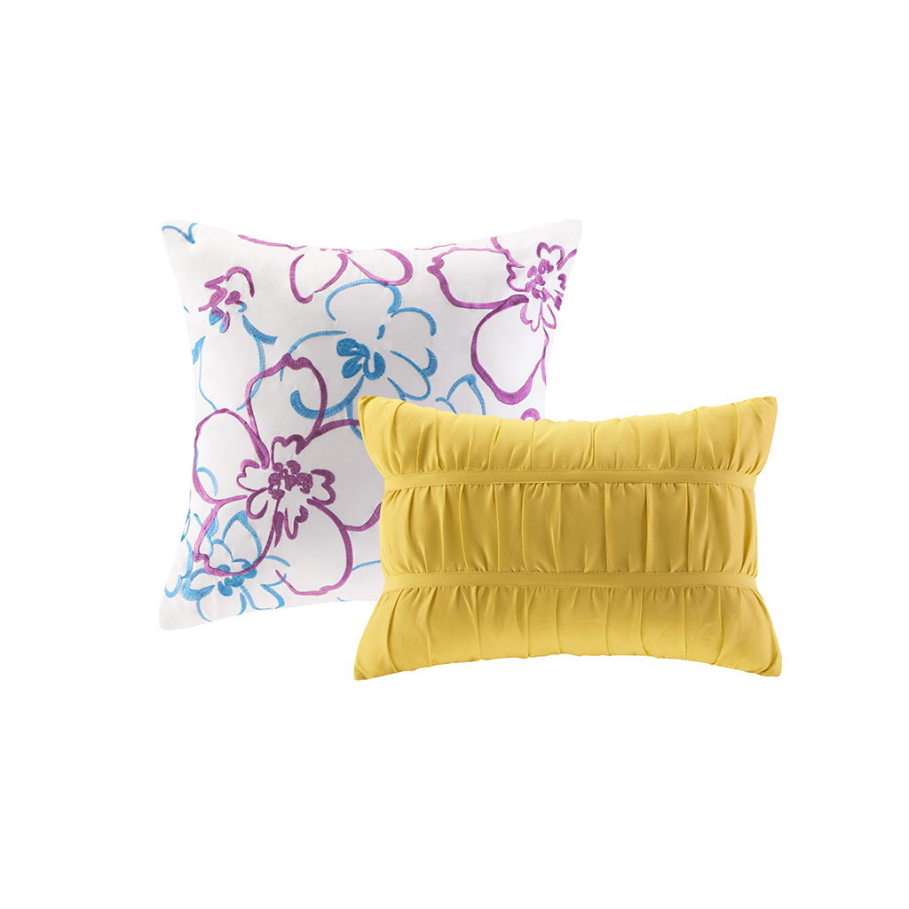 Olivia - King Comforter Set - Blue