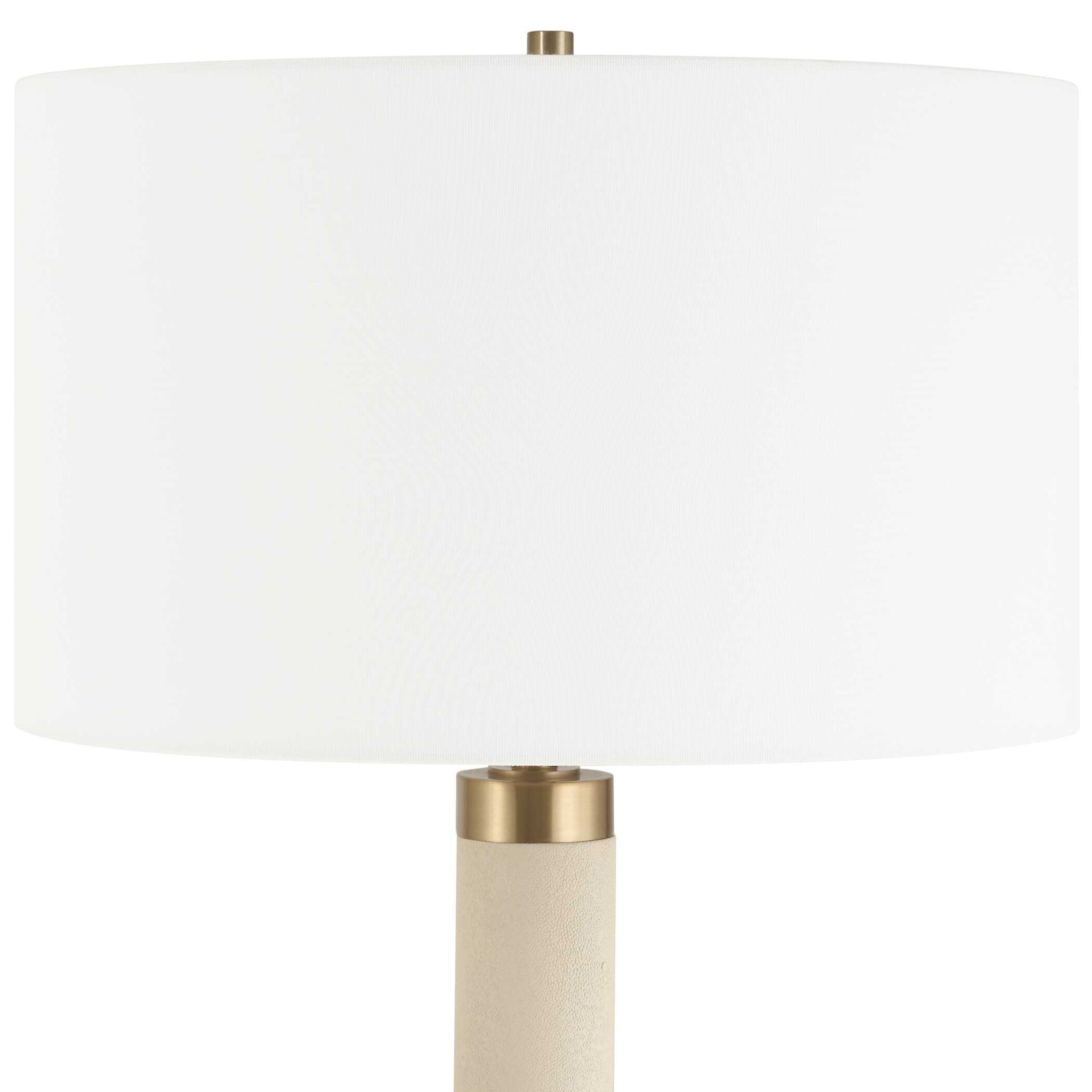 Wessex - Floor Lamp - Gold / White