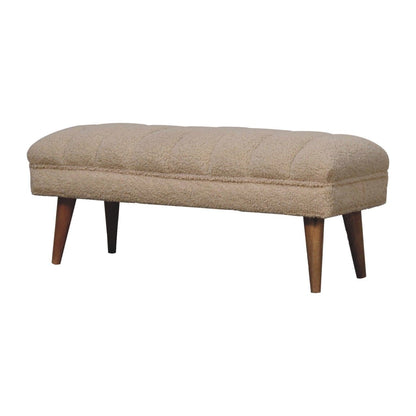 Puffer Bench - Beige
