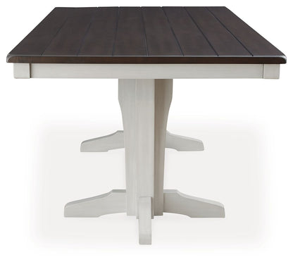 Darborn - Dining Table - Gray / Brown