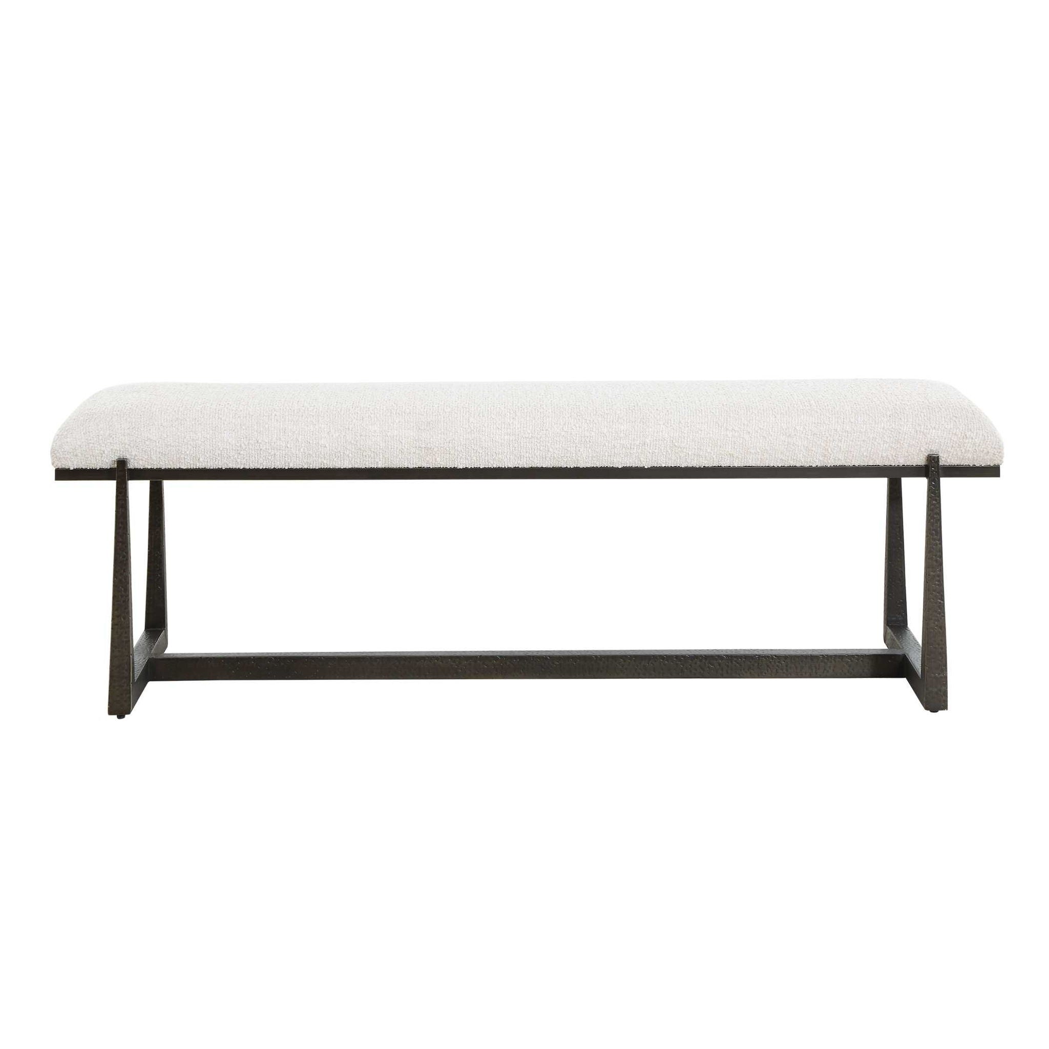 Midas - Long Bench - Black / White