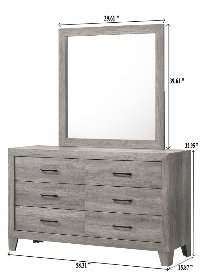 Hopkins - Dresser - Gray