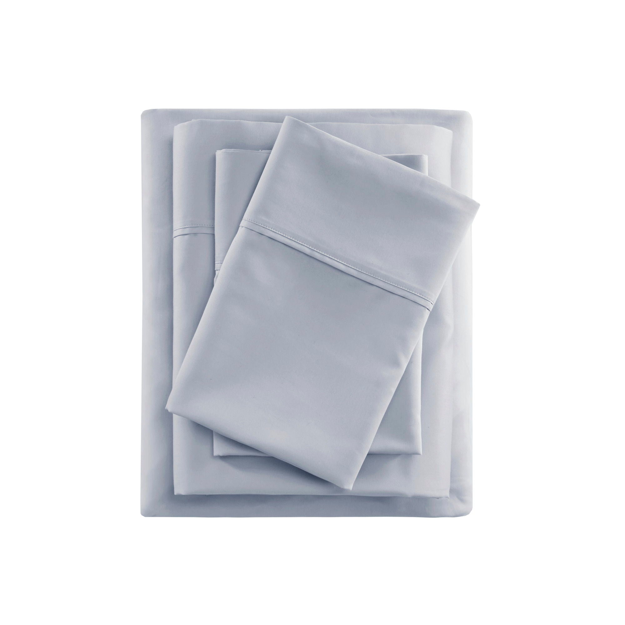 600 Thread Count - King Cooling Blend 4 Piece Sheet Set - Blue