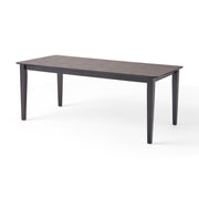 Farmhouse Charm Dining Table With Square Leg