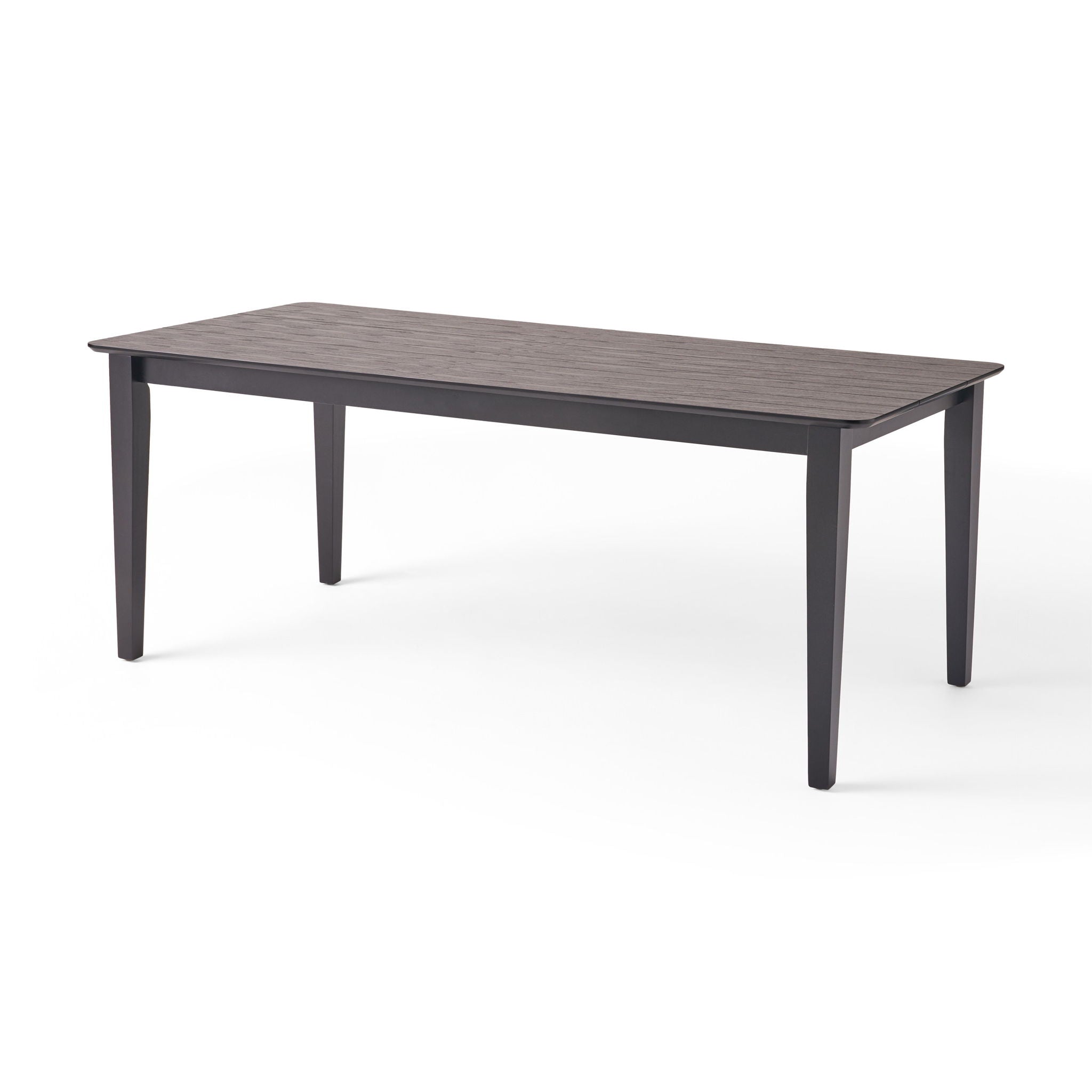 Farmhouse Charm Dining Table With Square Leg