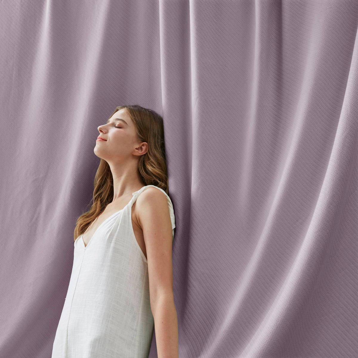 Liquid Cotton - Blanket - Lilac
