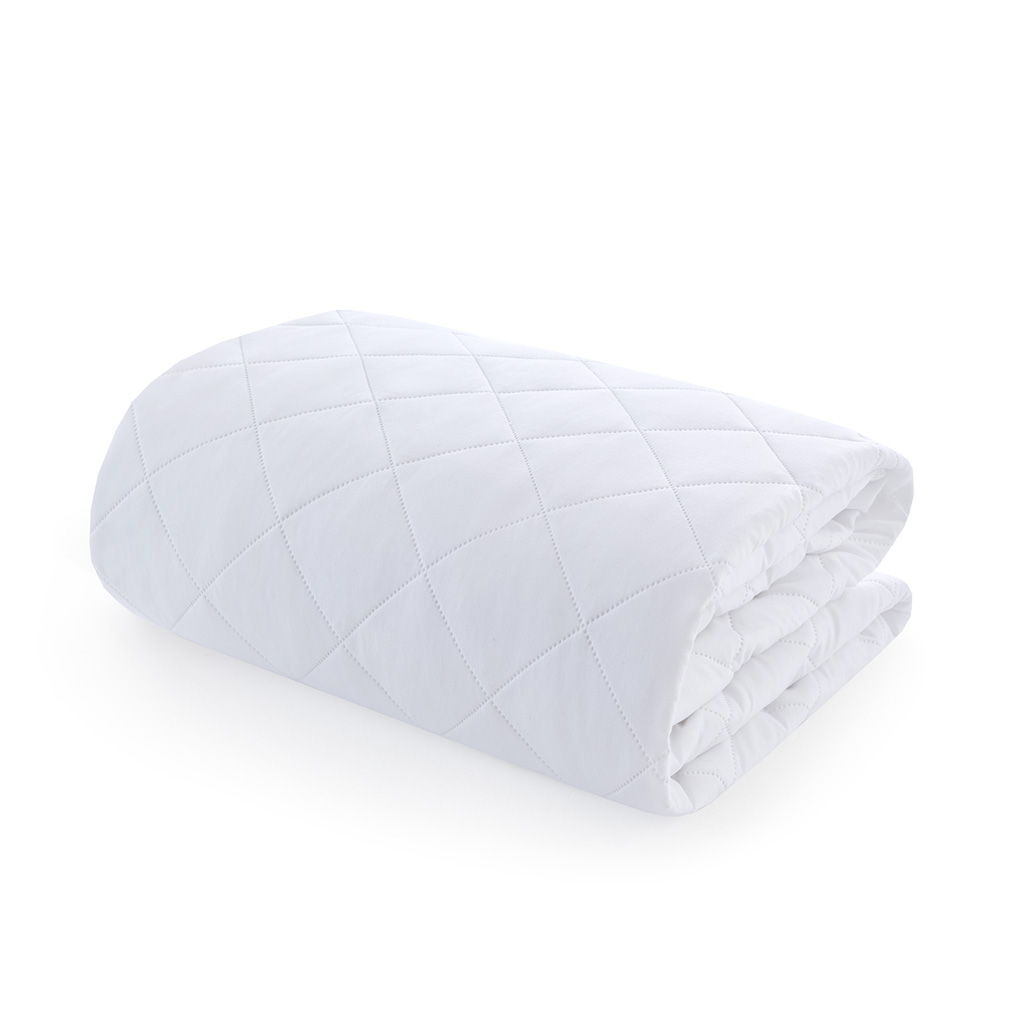 Microfiber Essential - Full Mattress Pad - White