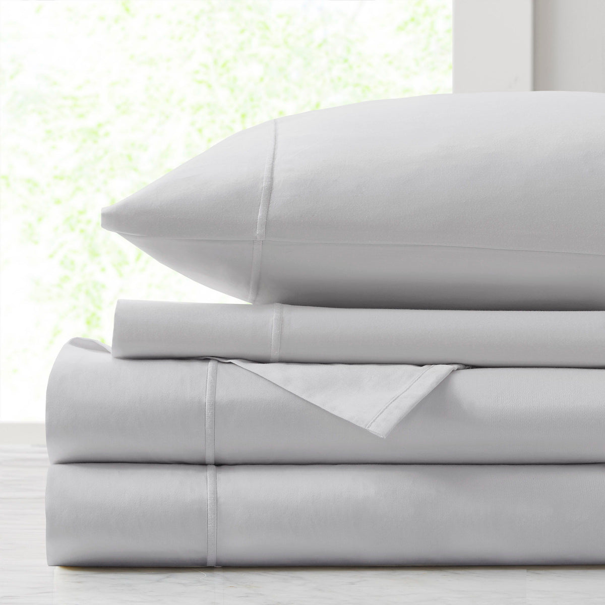 Luxury Egyptian - Queen Sheet Set - Gray