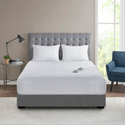 Plush - California King Heated Mattress Pad - White