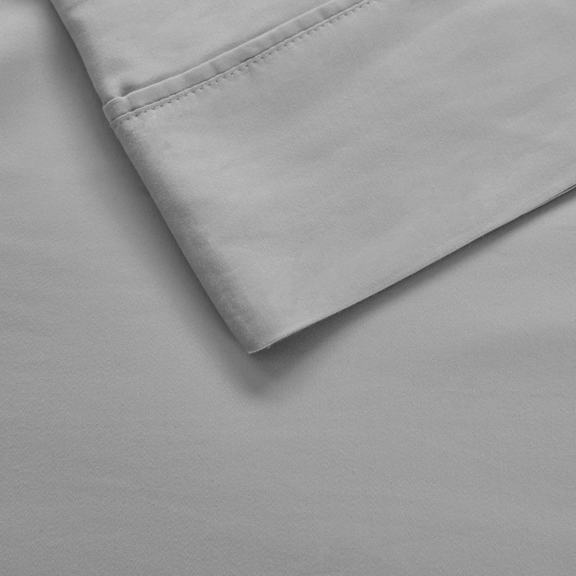 1000 Thread Count - Full HeiQ Smart Temperature Blend 4 Piece Sheet Set - Gray