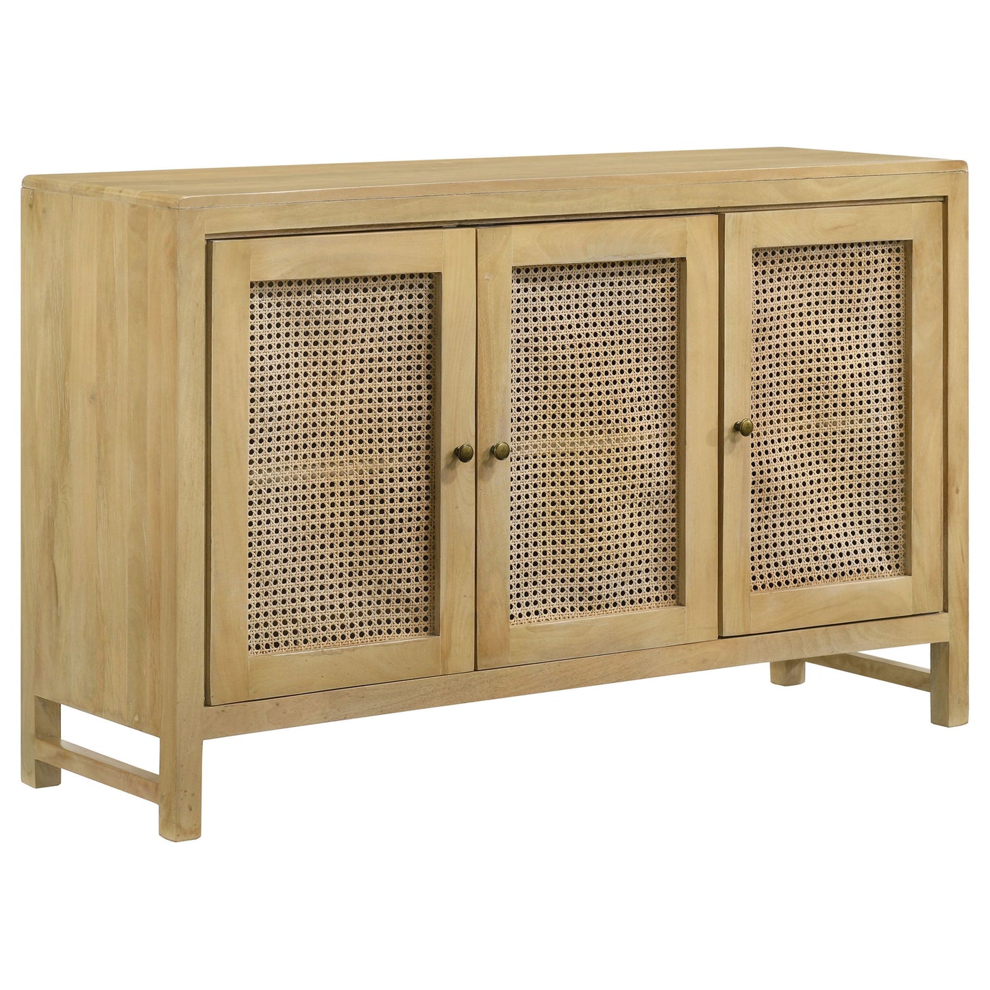 Ashton - 3 Door Accent Cabinet - Natural