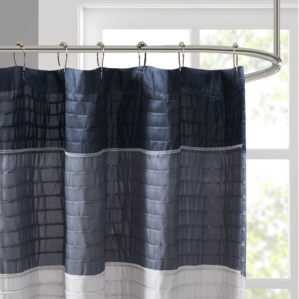 Amherst - Shower Curtain - Navy