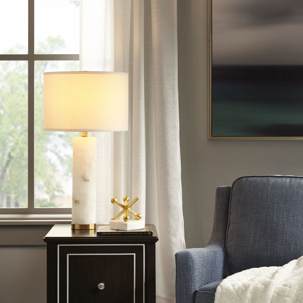 Prague - Prague Table Lamp - White