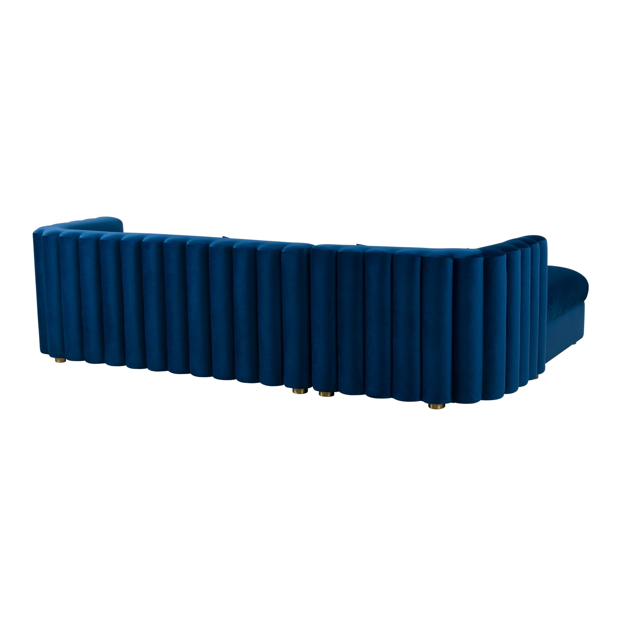 Callie - Velvet Sectional - LAF