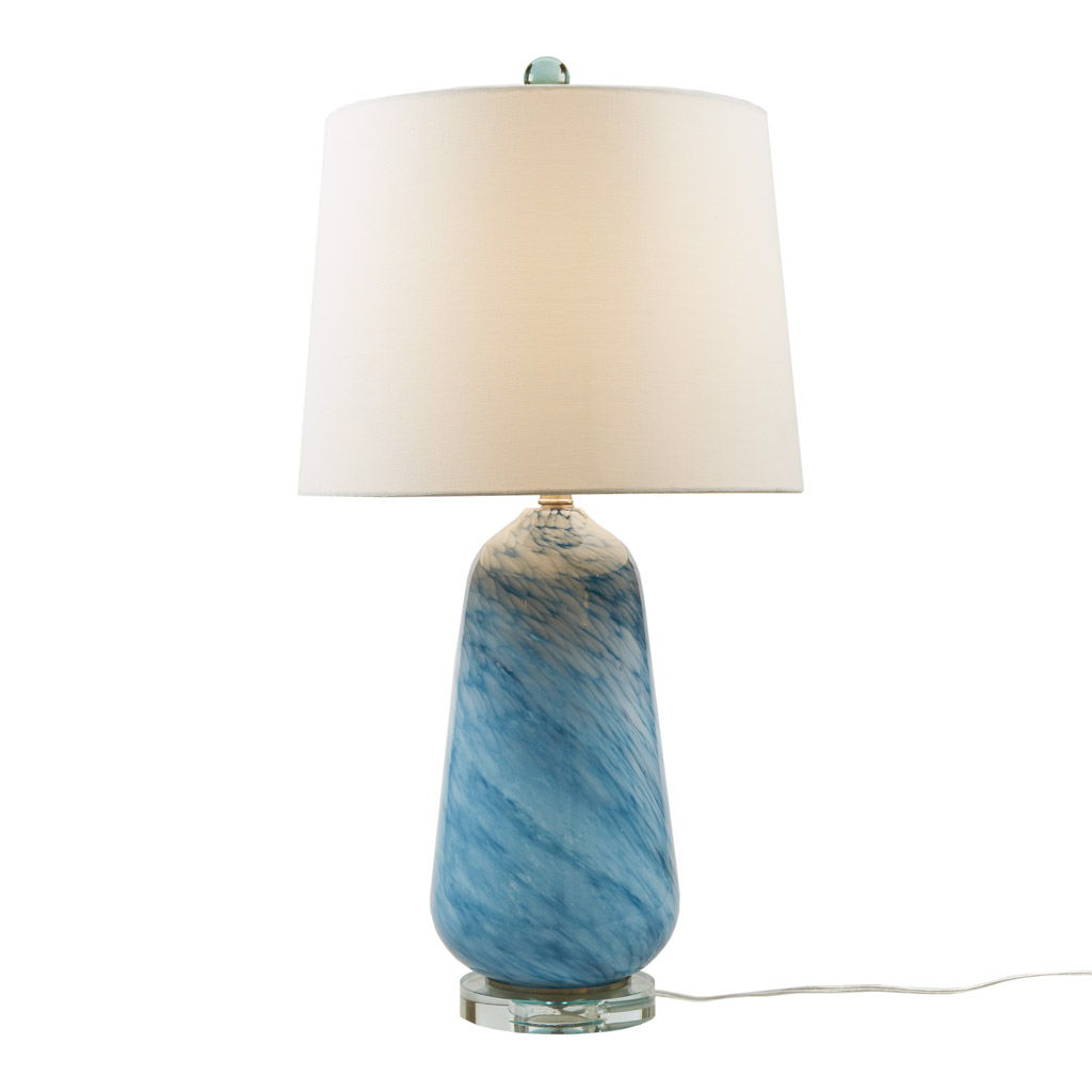 Aquaviva - Confetti Glass Table Lamp - Blue