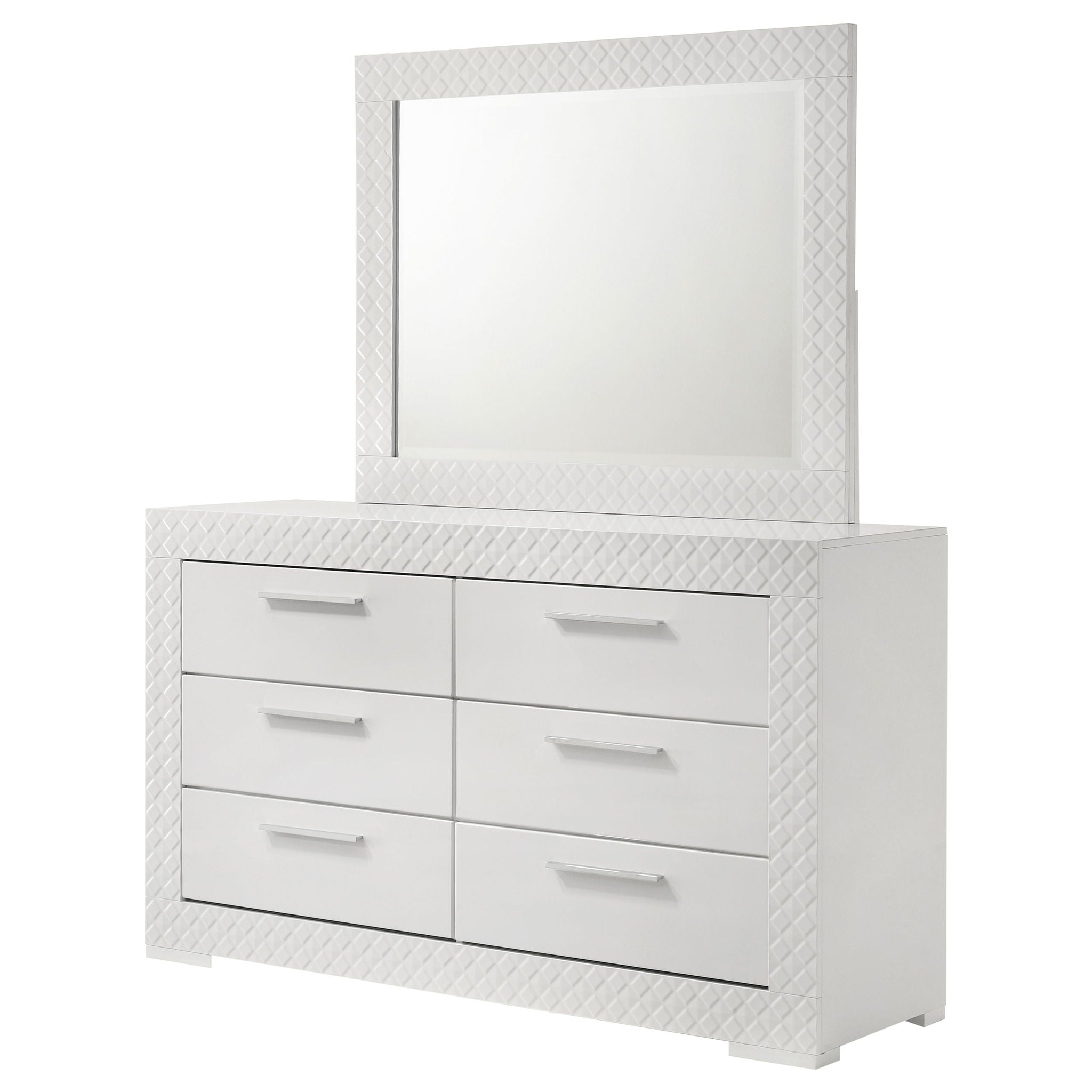 Pierce - 6 Drawer Dresser And Mirror