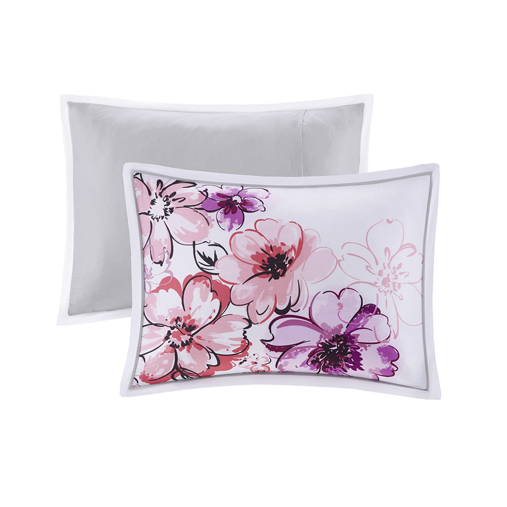 Olivia - Comforter Set - Pink