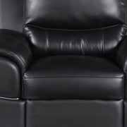 48" White And Silver Leather Match Club Chair