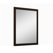 43" Dark Brown Framed Dresser Mirror
