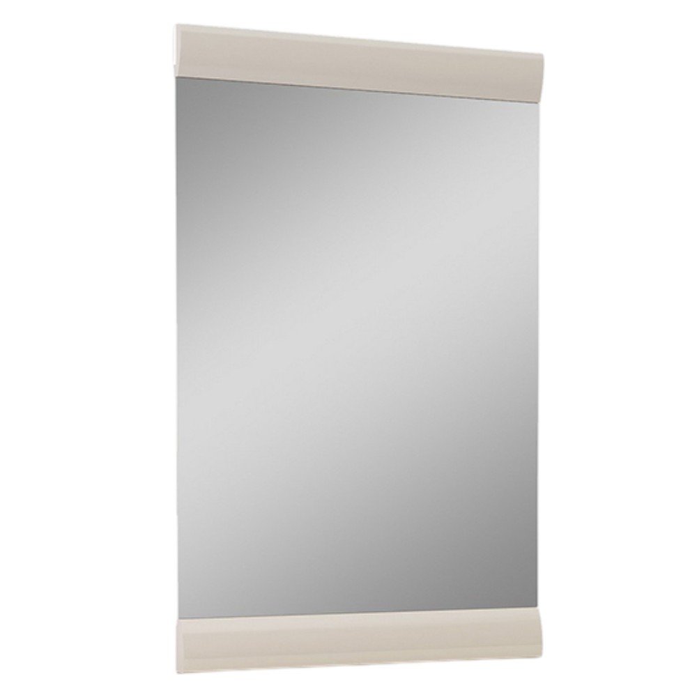 51" Beige Enclosed and Open Storage